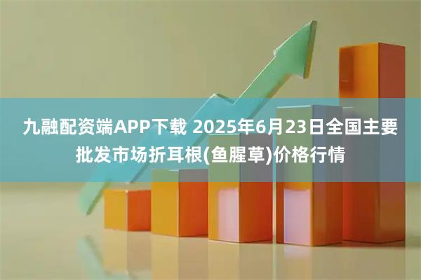 九融配资端APP下载 2025年6月23日全国主要批发市场折耳根(鱼腥草)价格行情
